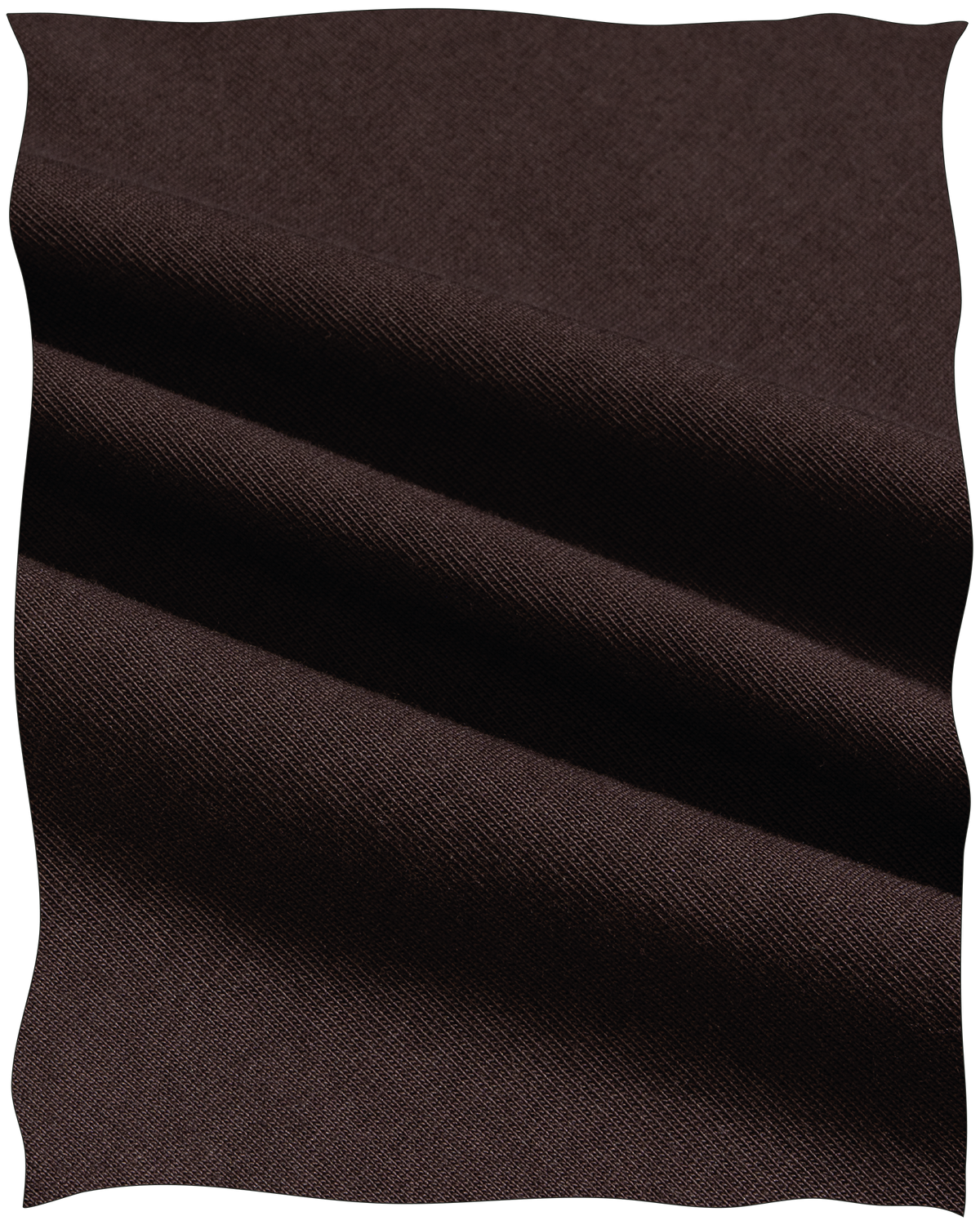 Cathcart London Men's Long Sleeve Polo in Heavy Cotton Fabric in Chocolate