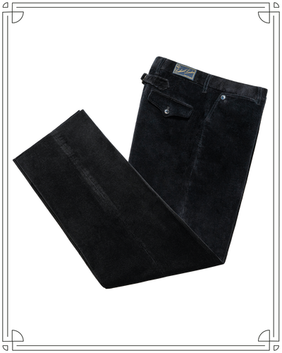 Midnight Corduroy Battle Trousers