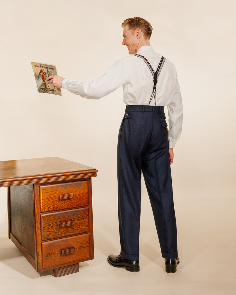 Worsted Astor Flannel Trousers