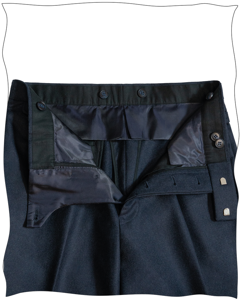 Worsted Astor Flannel Trousers