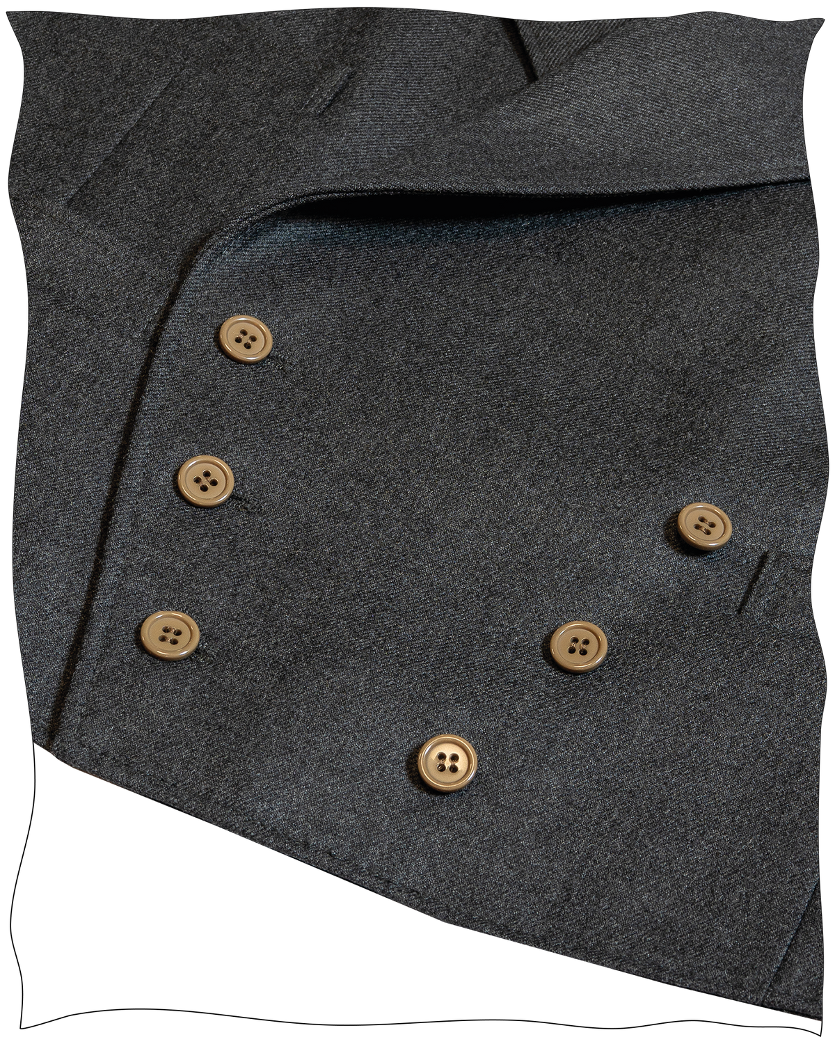 Worsted DB Waistcoat