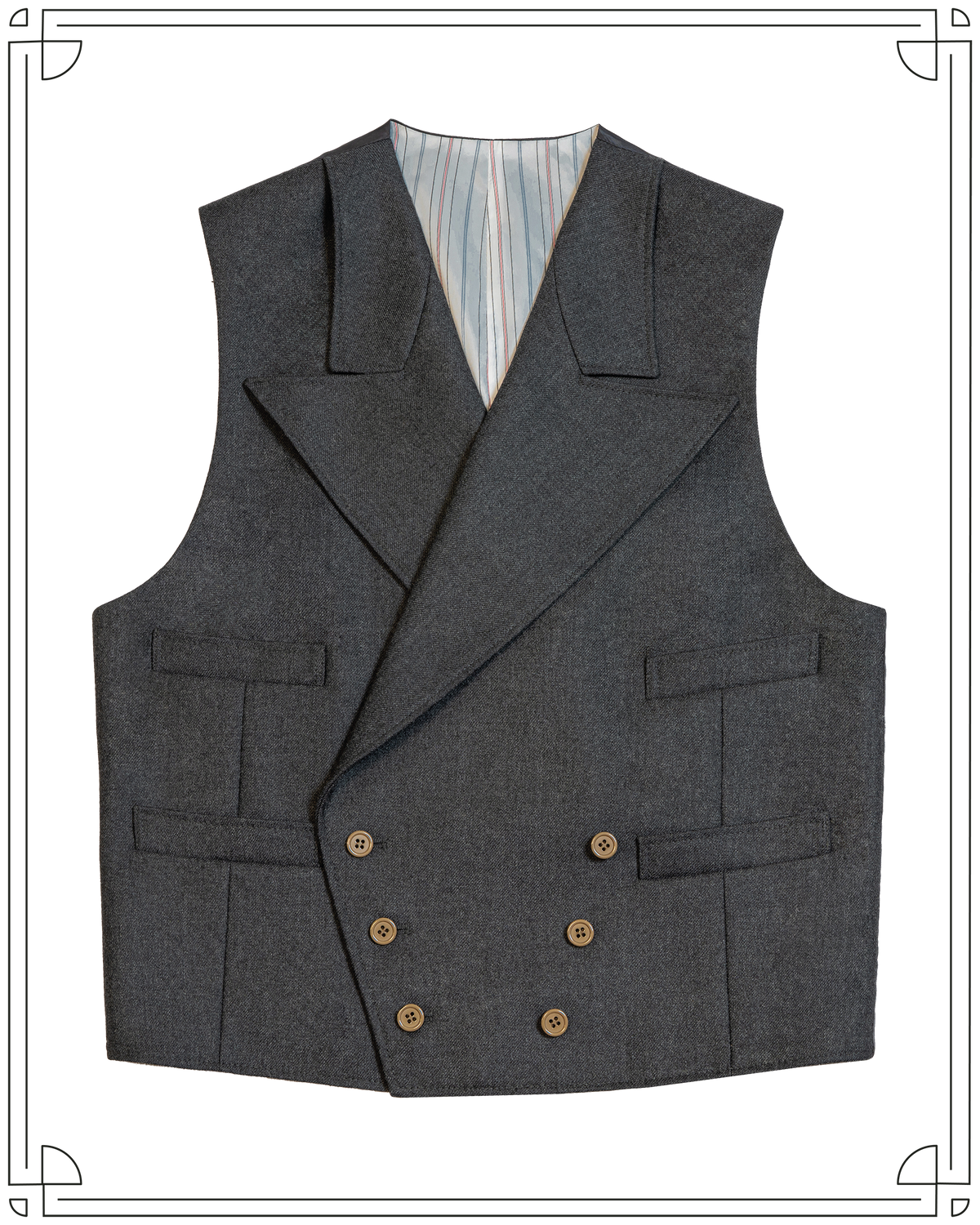 Worsted DB Waistcoat