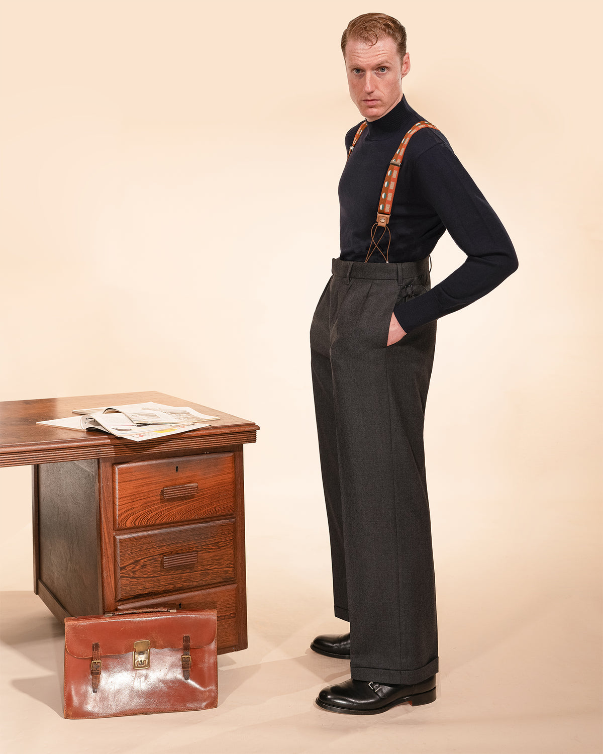 Worsted Ellington Flannel Trousers