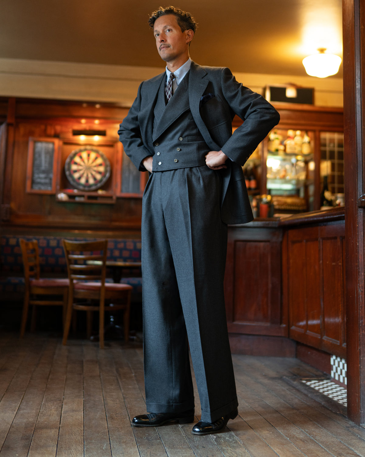 Worsted DB Waistcoat