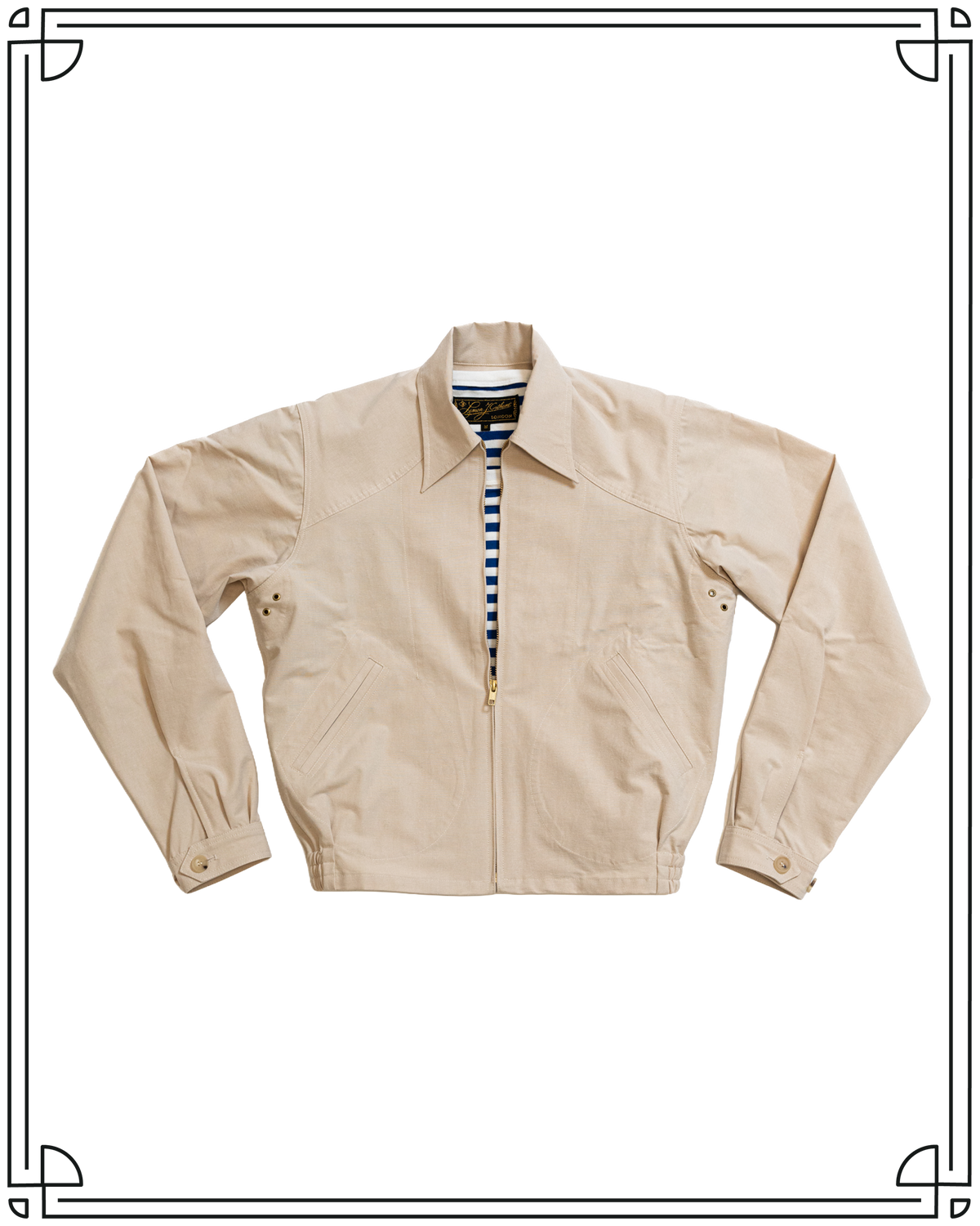 Sample Cream Speedboat Jacket Size 38