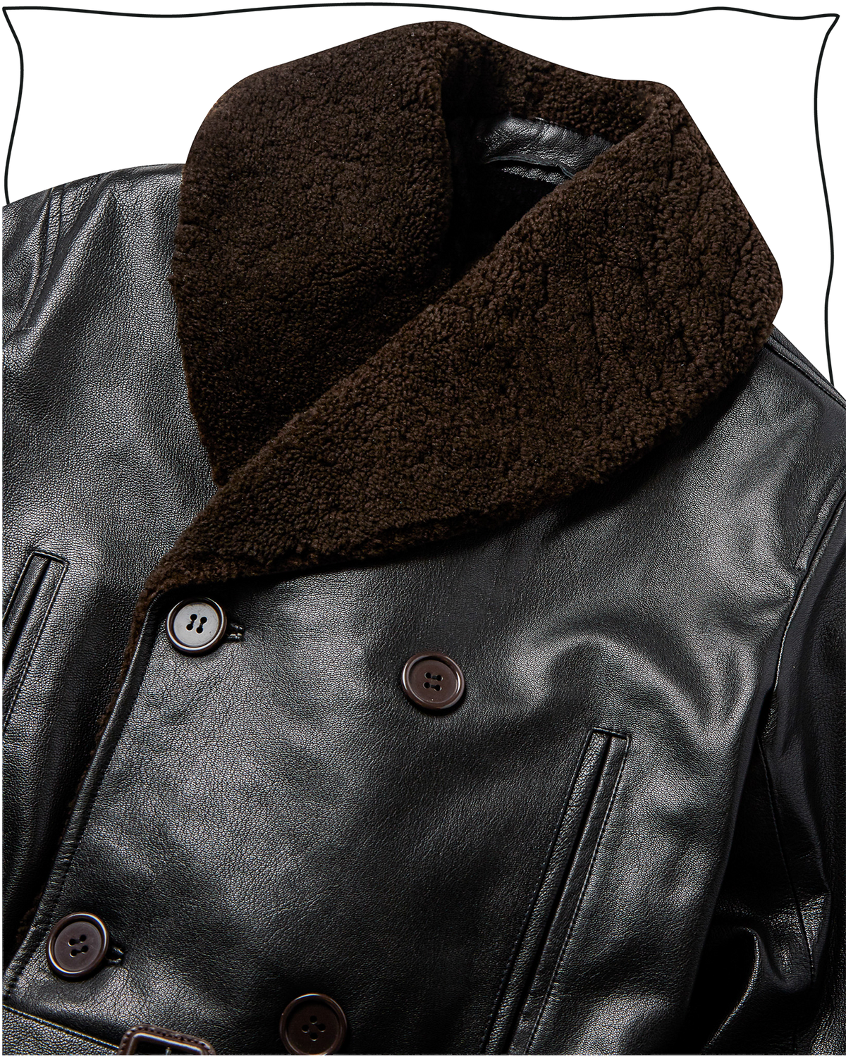 Sample Shawl Leather Mackinaw size 40