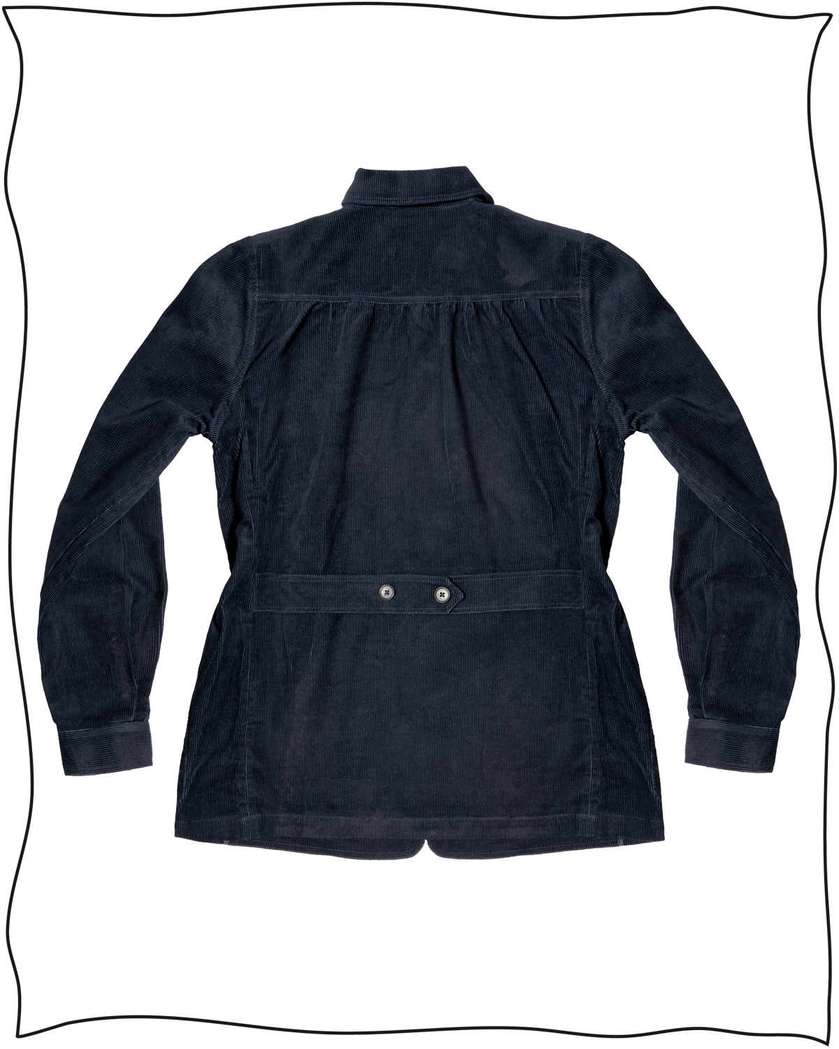 Sample Navy Corduroy Artisan Jacket Size 42