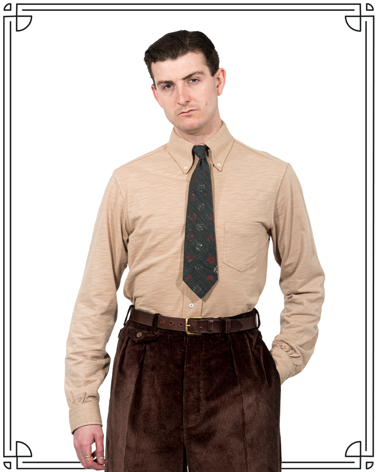 Sample Cork Ivy Button-Down Shirt Size 16.5