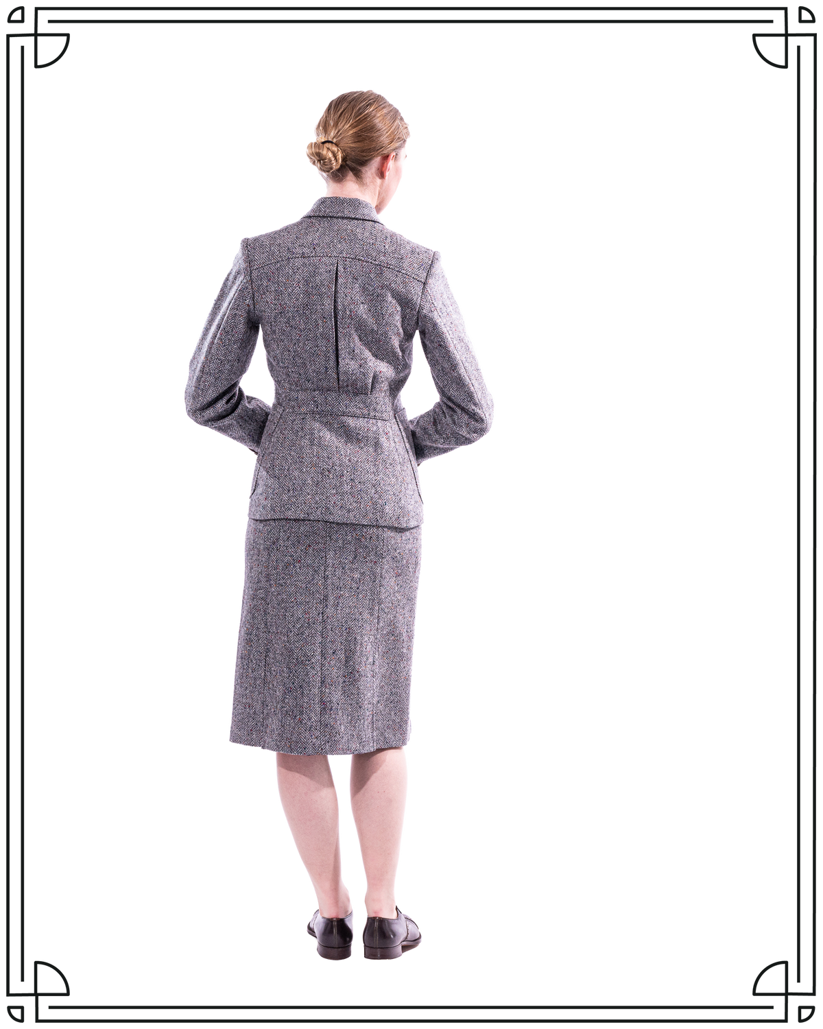 Sample Women's Grey Donegal Jacket Size 8