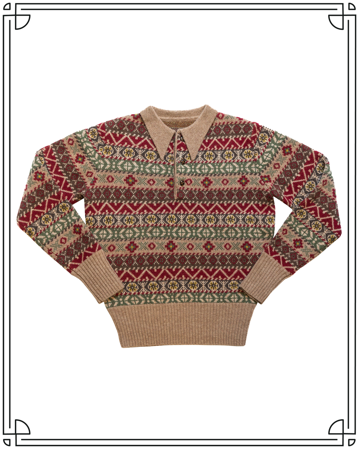 Sample Fair Isle Jumper Size 40