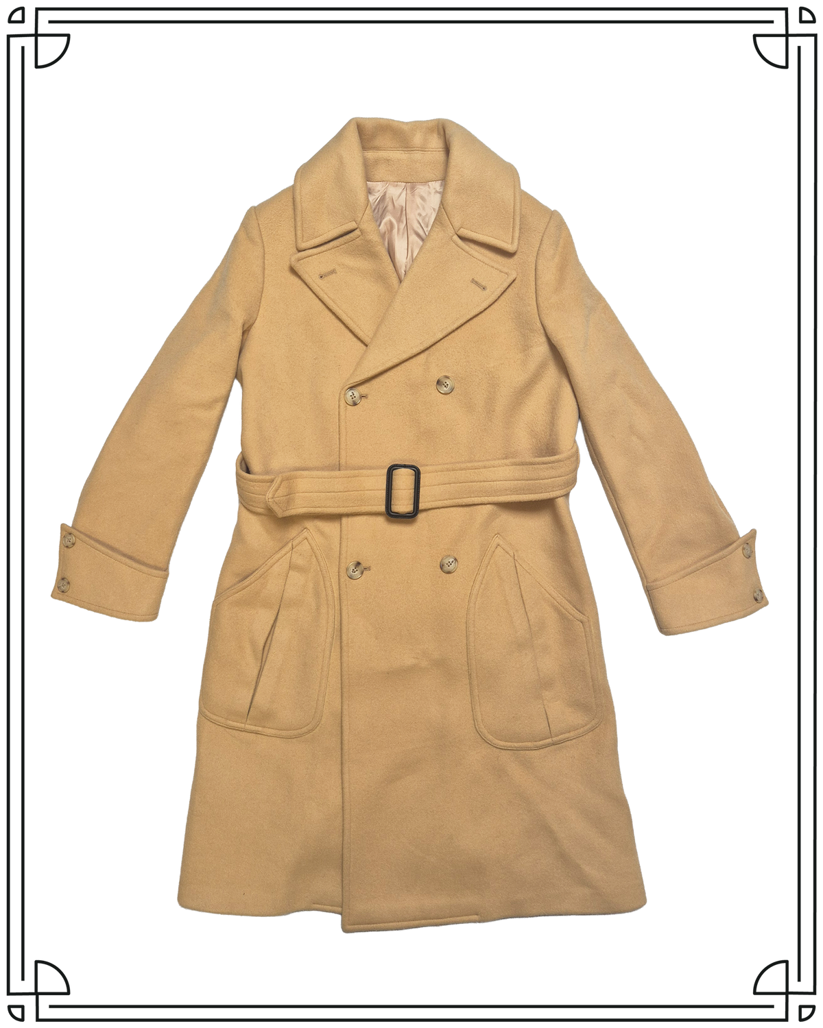 Sample Tan Ulster Coat Size 40