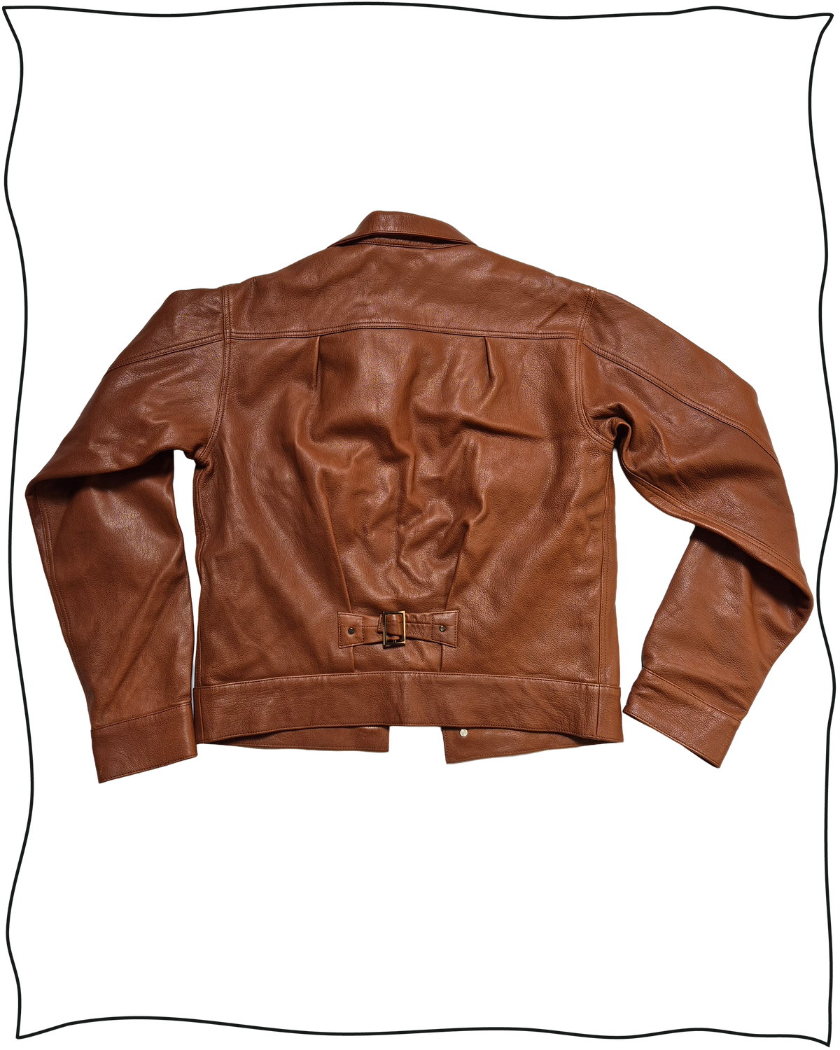 Sample Russet Leather Type II Jacket Size 40