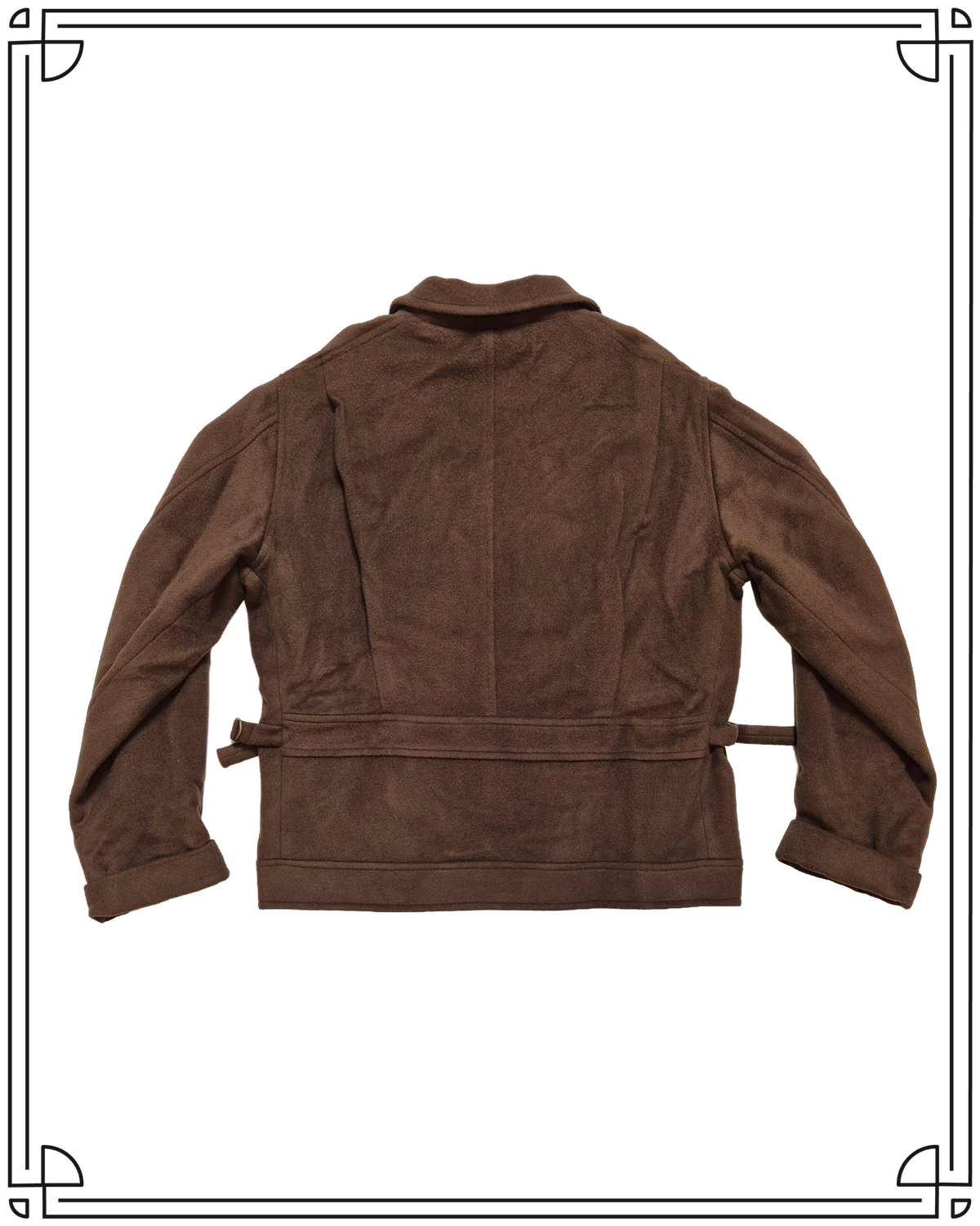 Sample Chestnut Melton 33 Jacket Size 40