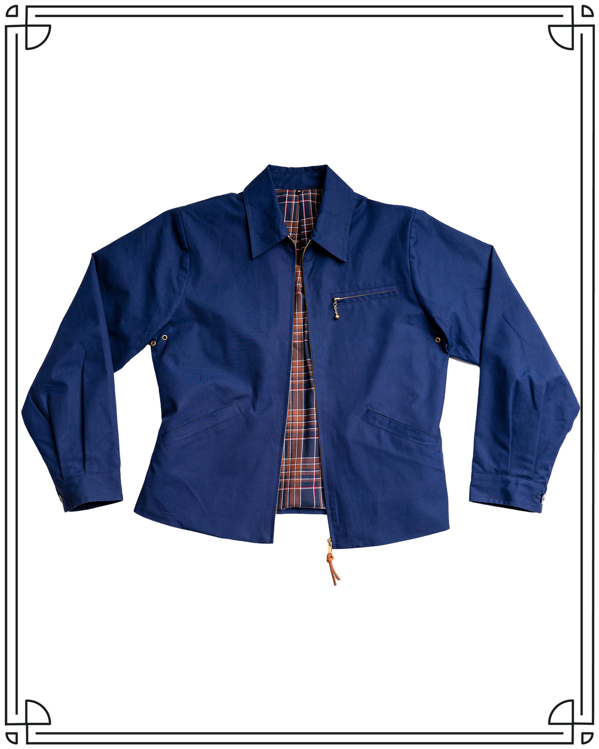 Sample Petrol Blue 33 Jacket Size 40