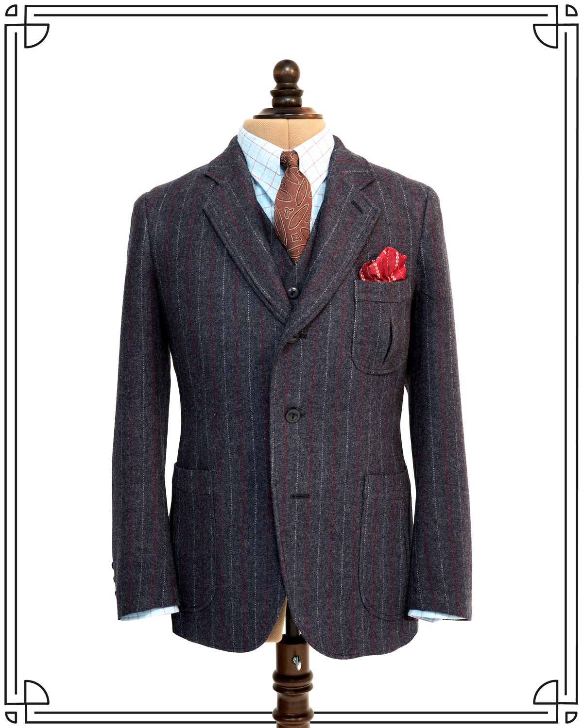 Sample Multistripe King Cole Jacket Size 38