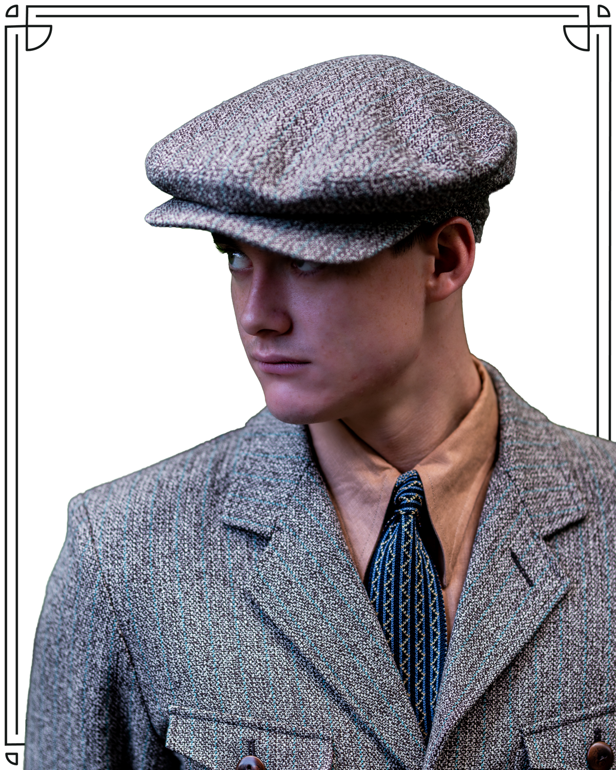 Sample Teal Open-Weave Cap