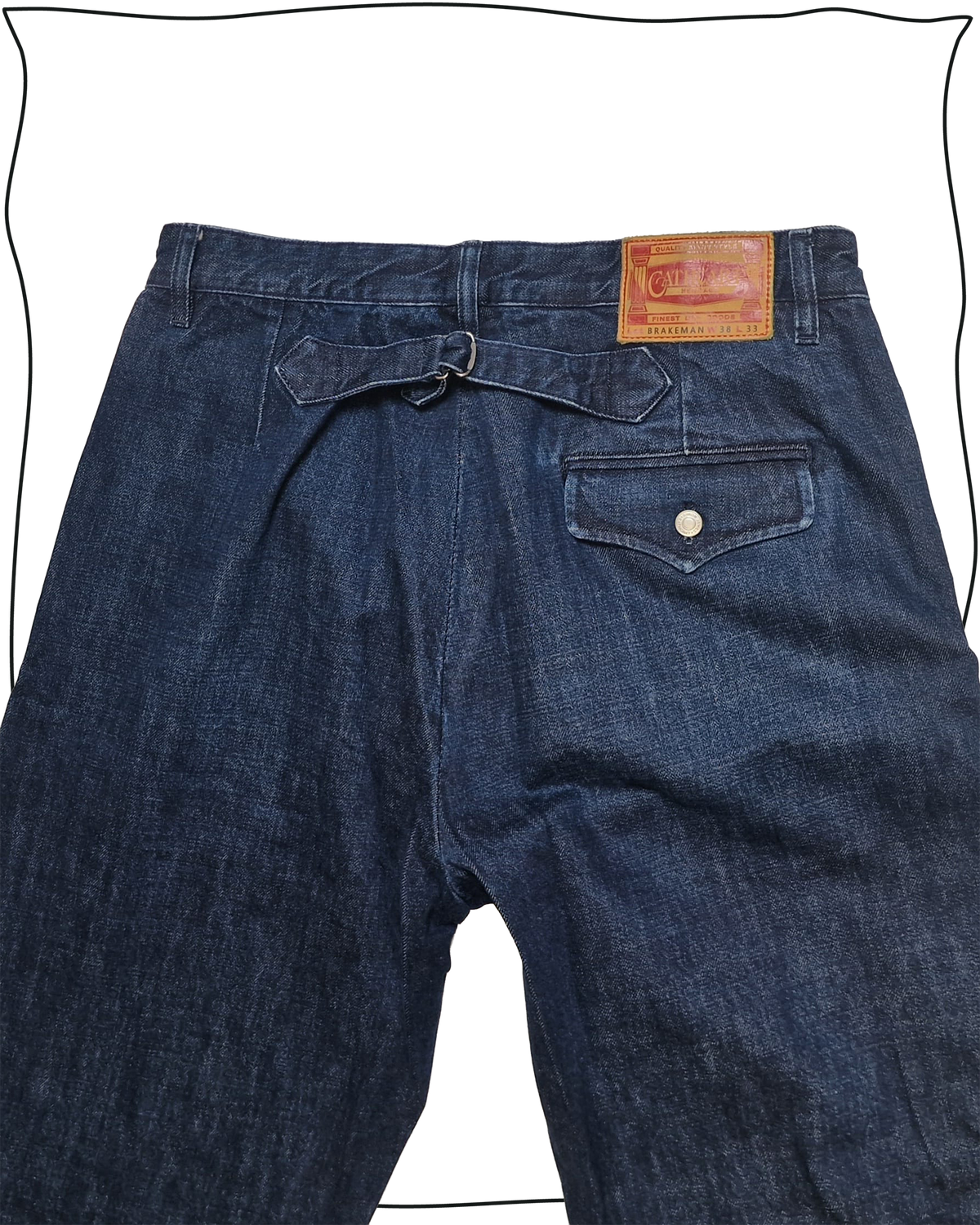 Sample Denim Battle Trousers Size 38
