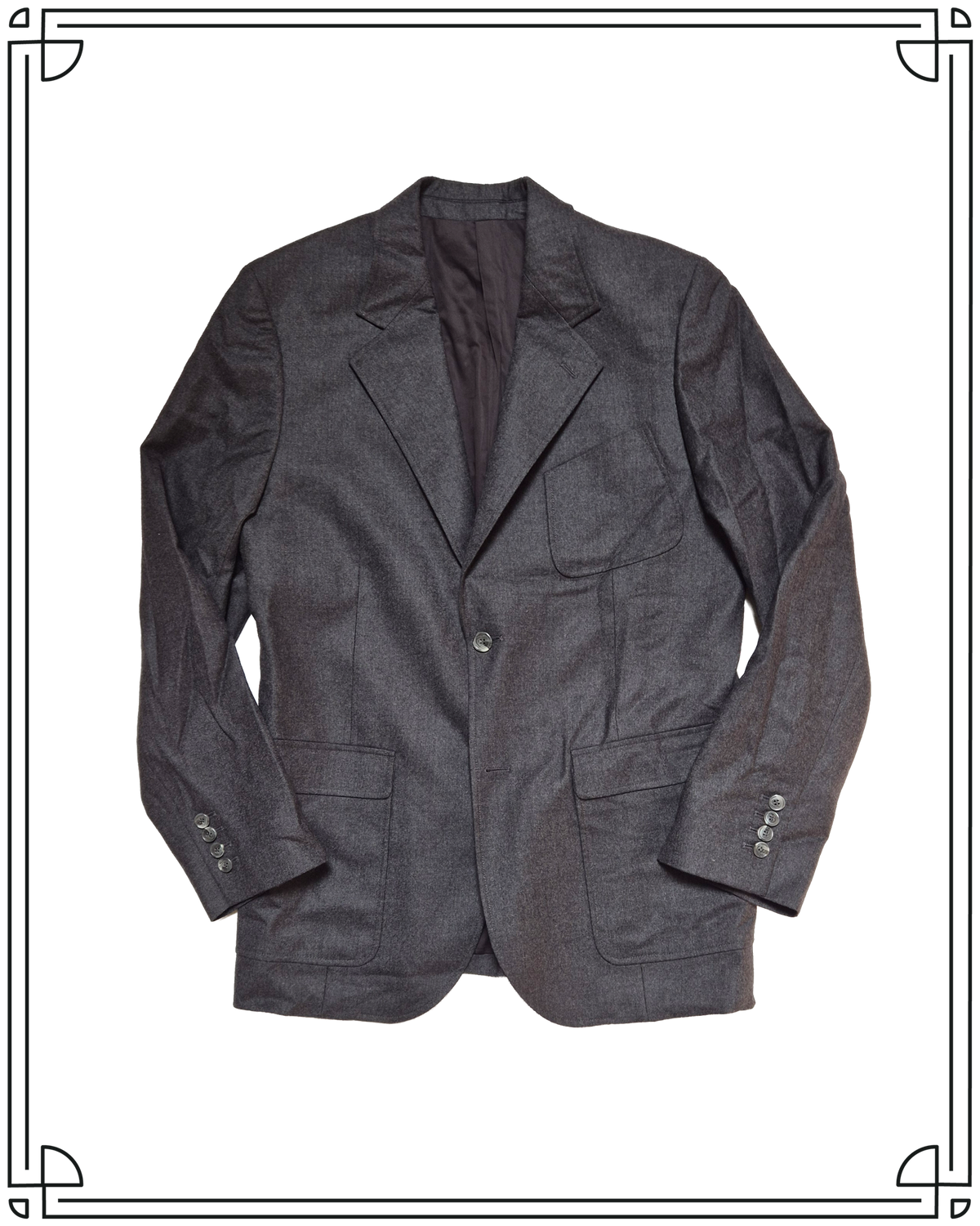 Sample Mid-Grey Worsted Shepperton Jacket Size 40