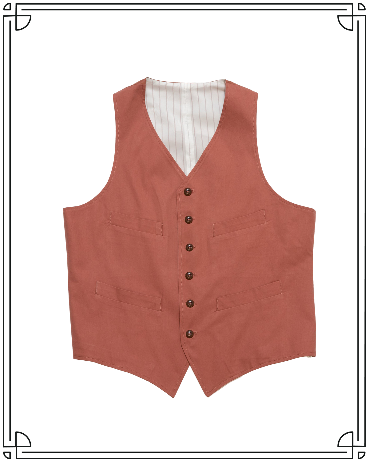 Sample Brick Riviera Waistcoat Size 38