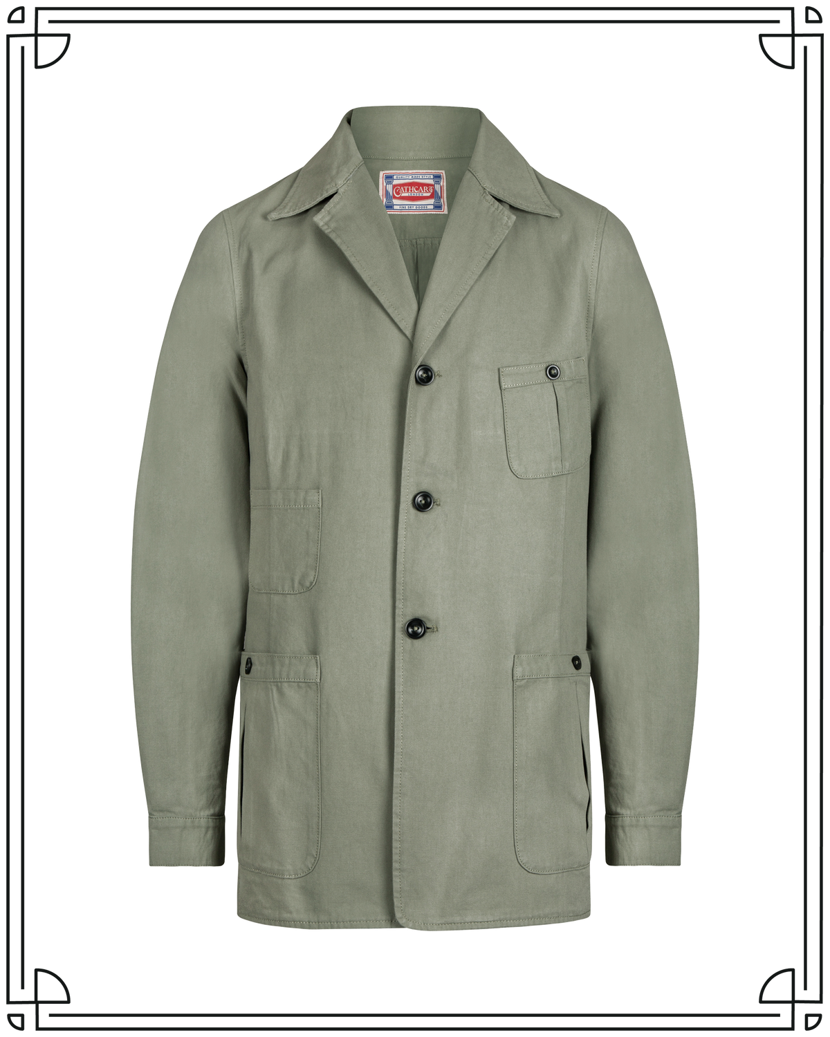 Sample Jade Canvas Artisan Jacket Size 40