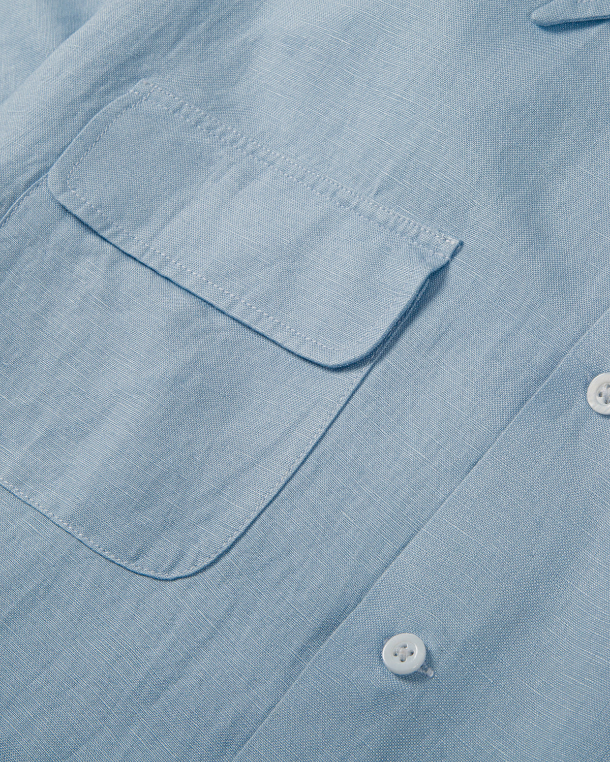 Linen-Rayon Camp Shirt