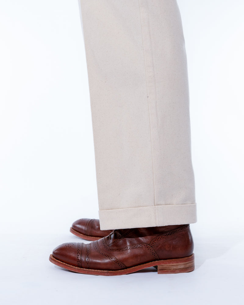 Wide Leg Work Trousers