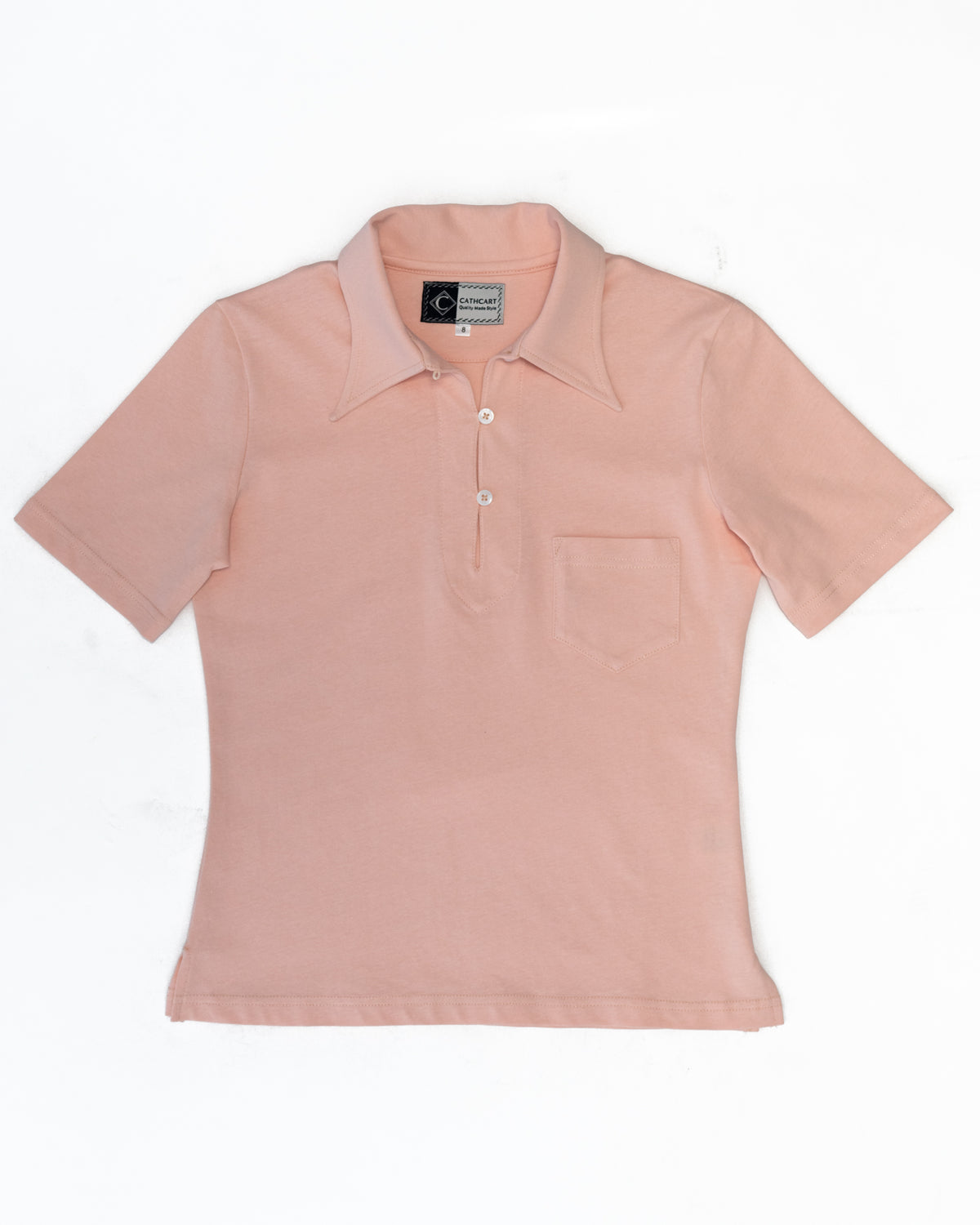 Women's Pink Deco Polo